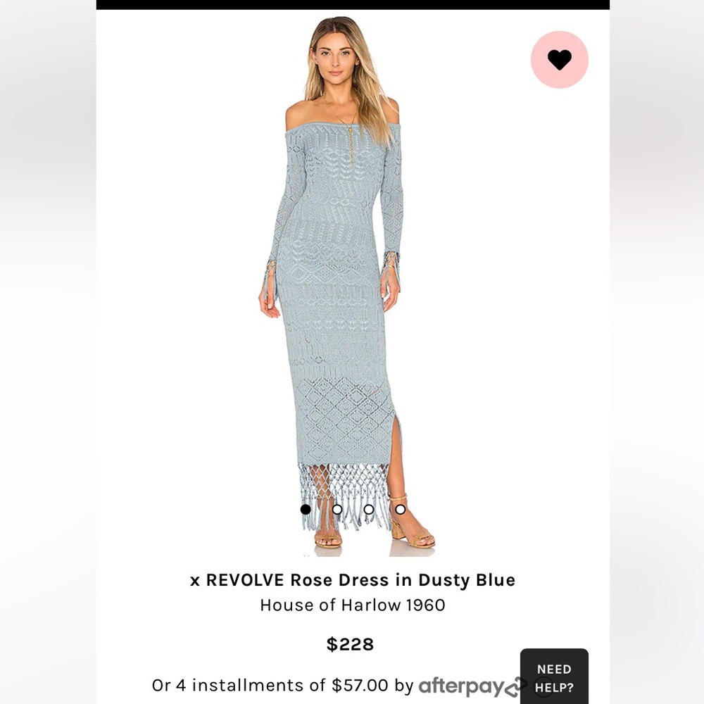 Blue dress